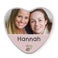 Personalised sweet tin - heart-shaped
