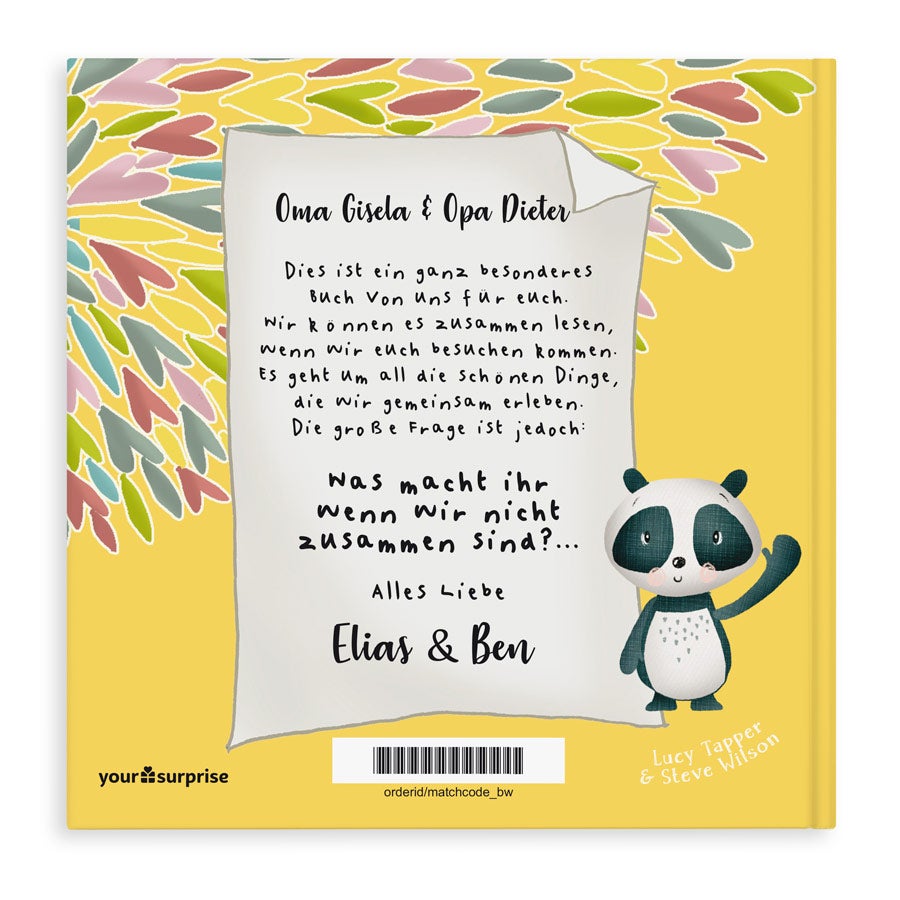 Personalisiertes Buch Oma und Opa