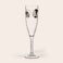 Flûte à champagne plastique personnalisé Flûte à champagne plastique personnalisé
