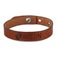 Pulsera de cuero - Día del Padre - Marrón