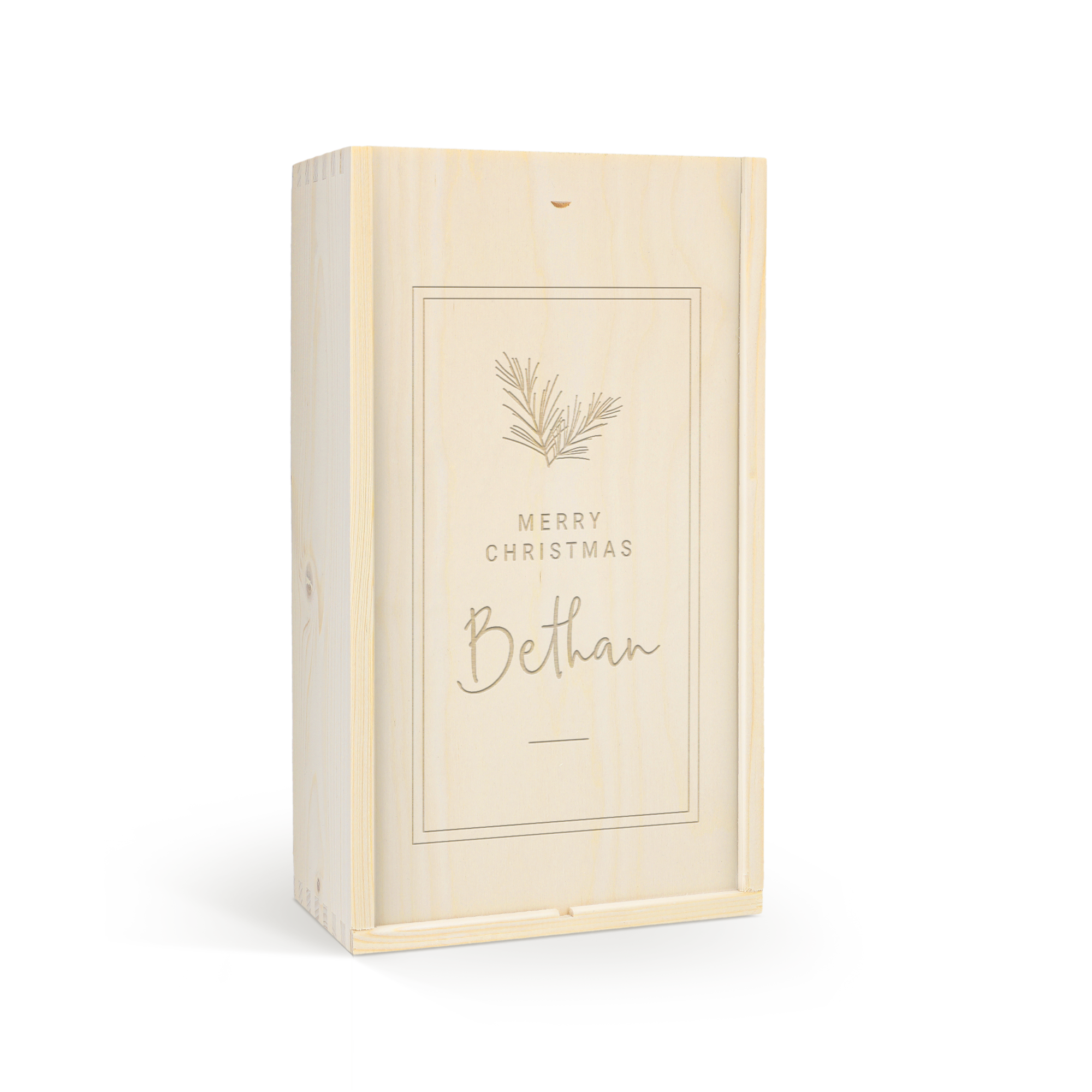 Personalised Wooden Gift Box