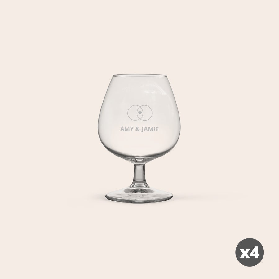 Personalizované brandy sklo Personalizované brandy sklo
