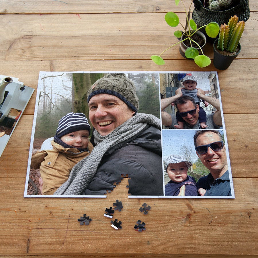 Personalised jigsaw puzzle - Father's Day - 500 pcs