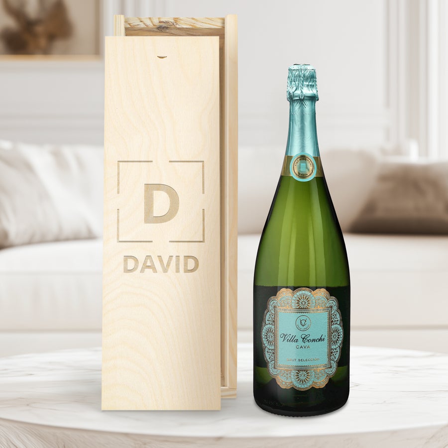 Personalizované víno - Cava Villa Conchi Personalizované víno - Cava Villa Conchi