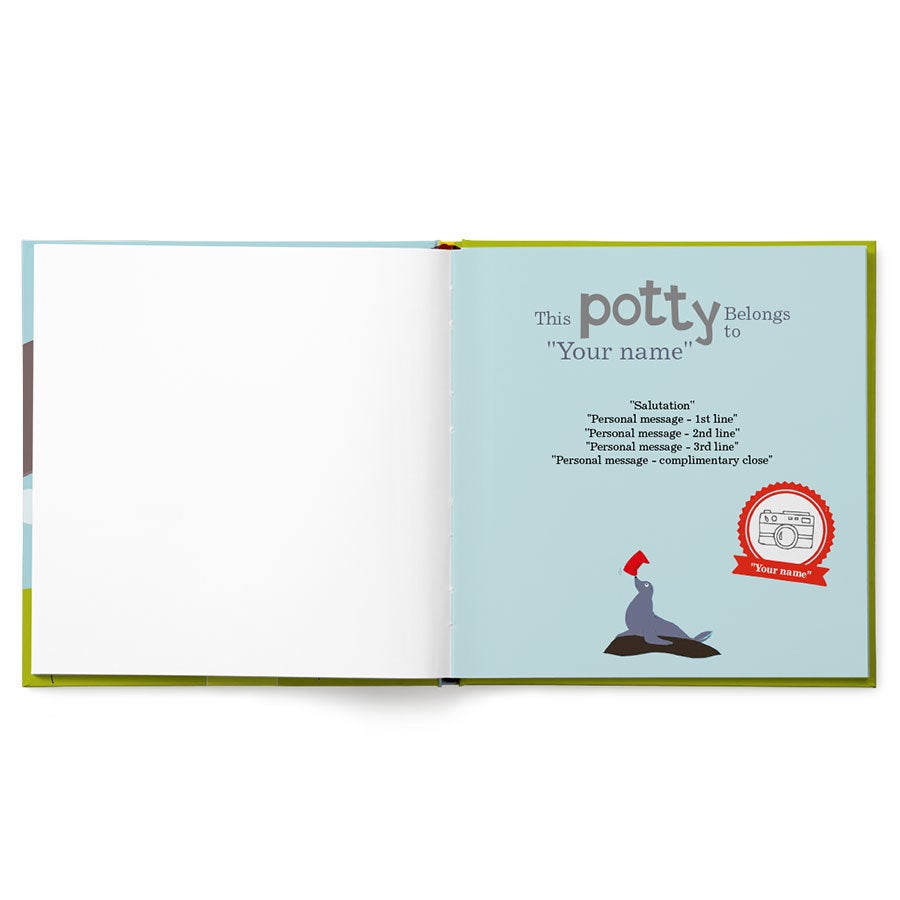 Personalised book - Potty book