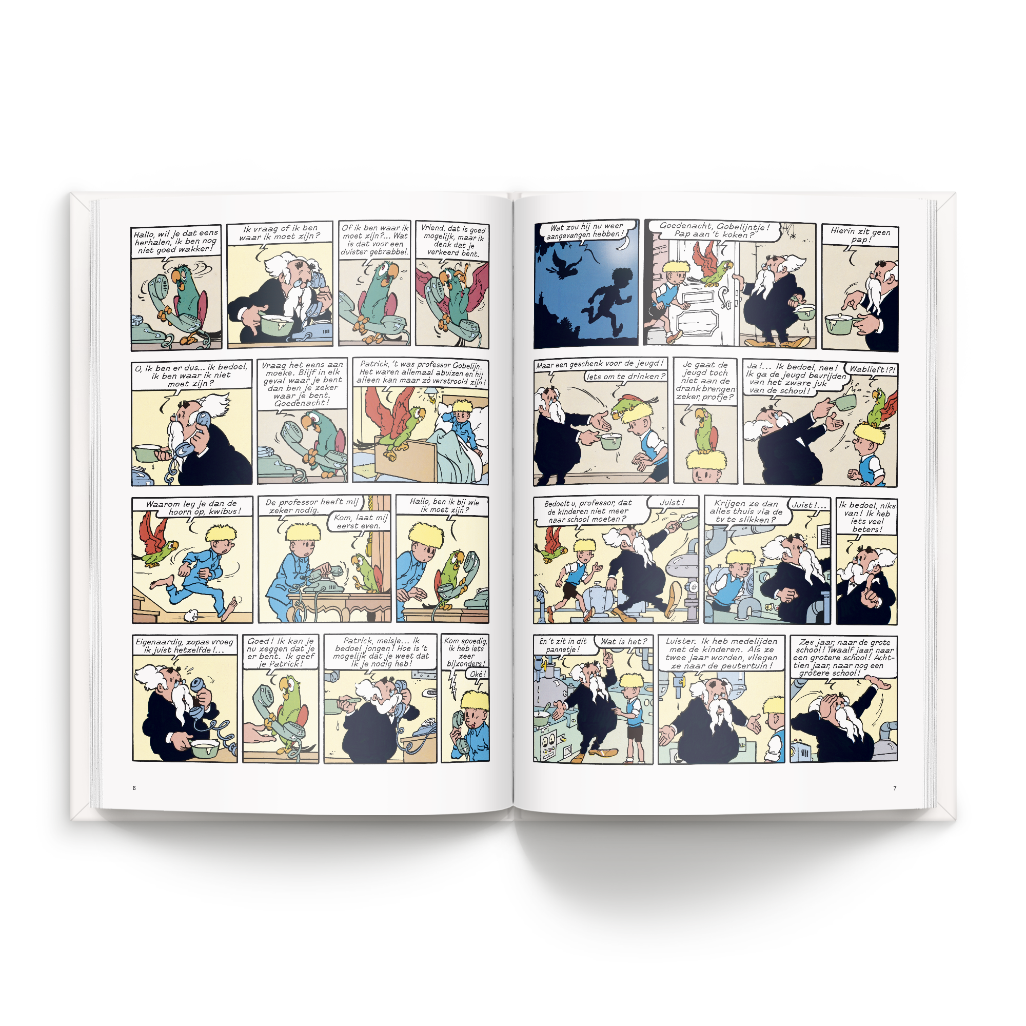 Persoonlijk stripboek - Jommeke Kinderen Baas (Hardcover) met aangepaste cover en persoonlijke boodschap geprint.