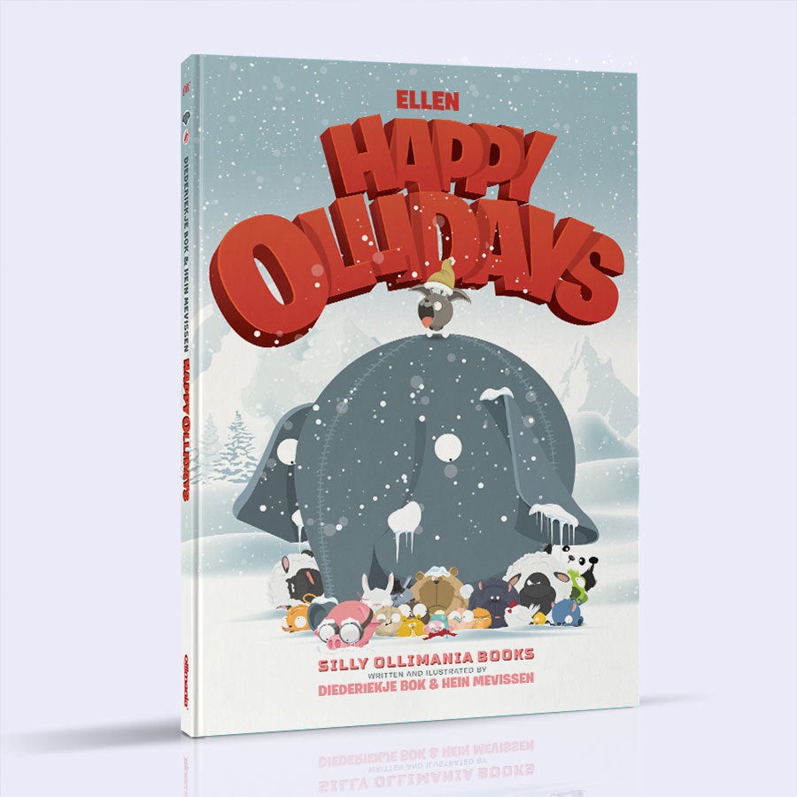 Personalised book - Happy Ollidays - Hardcover