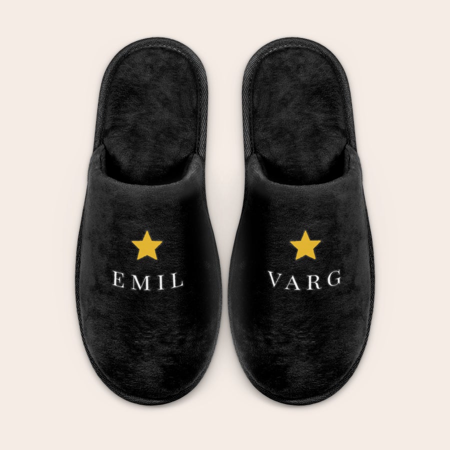 Personliga tofflor Personliga tofflor