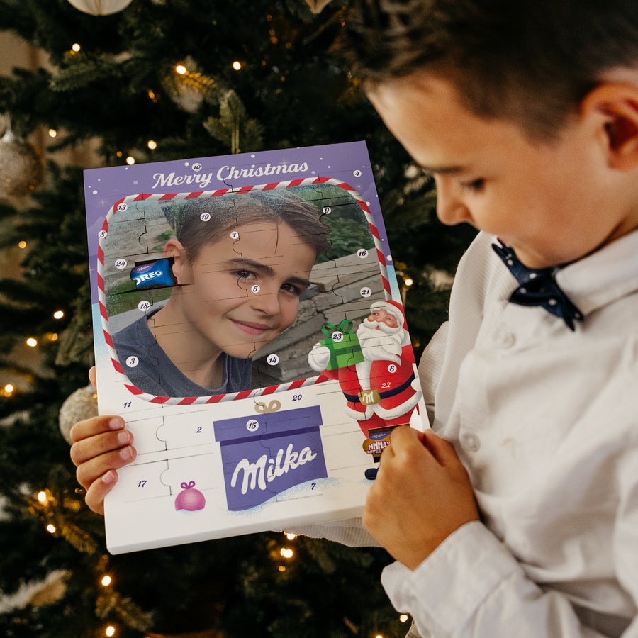 Calendario dell'Avvento Personalizzato Milka Favourites Calendario dell'Avvento Personalizzato Milka Favourites