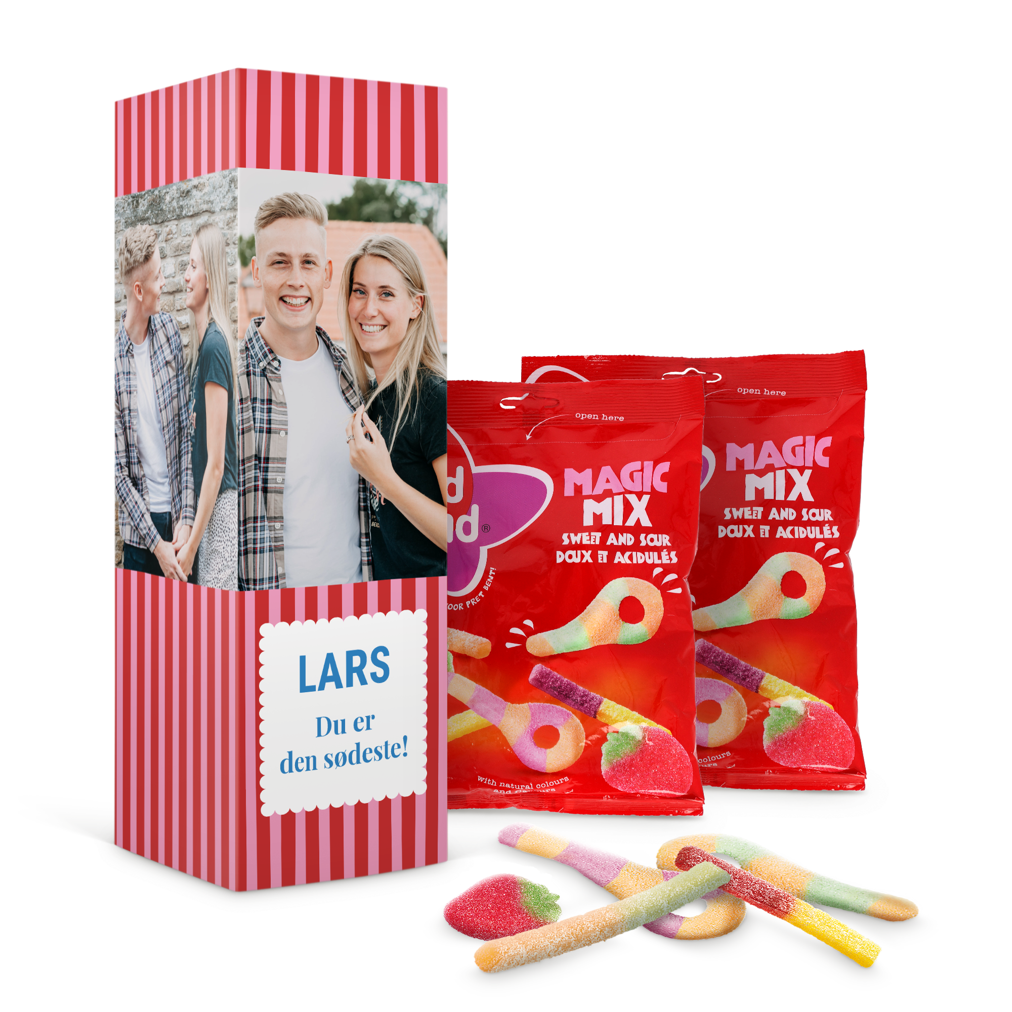 Personlig Red Band Slikgave