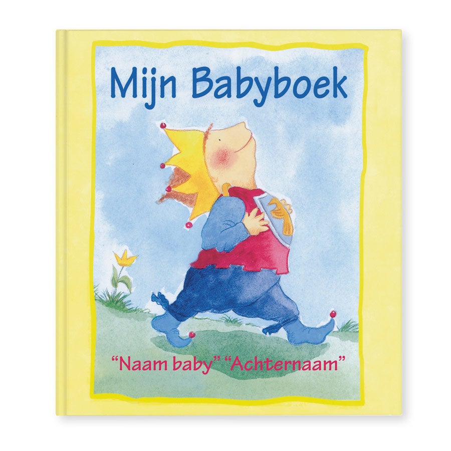 Boek met naam - Mijn Babyboek - Hardcover