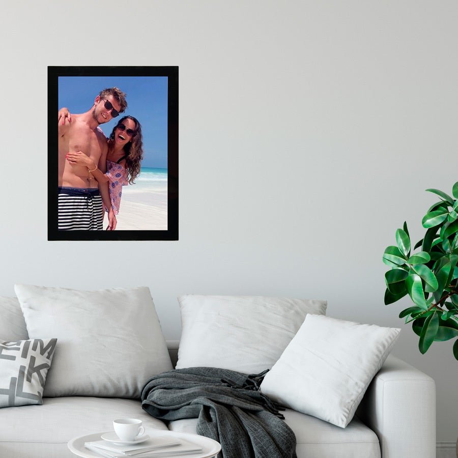 Lasi valokuvakehykset - Musta - 30x40cm