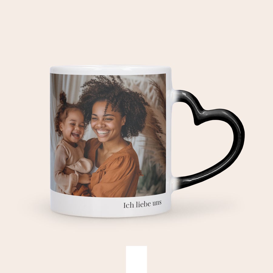Zaubertasse mit Foto Zaubertasse mit Foto