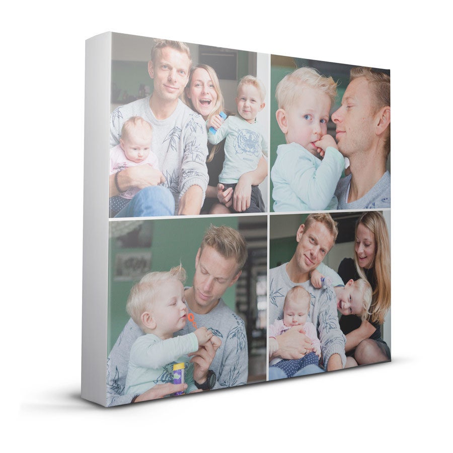 Personalised photo canvas