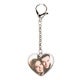 Sleutelhanger met foto - Hart 