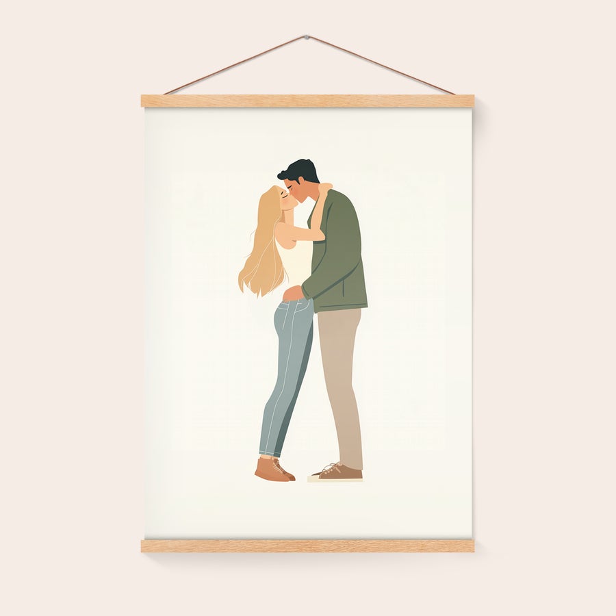 Poster personaliseren met posterhanger Poster personaliseren met posterhanger