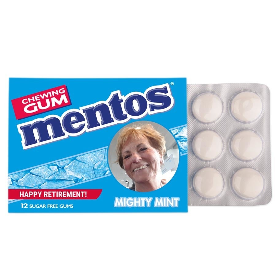 Mentos chewing gum - 128 packs