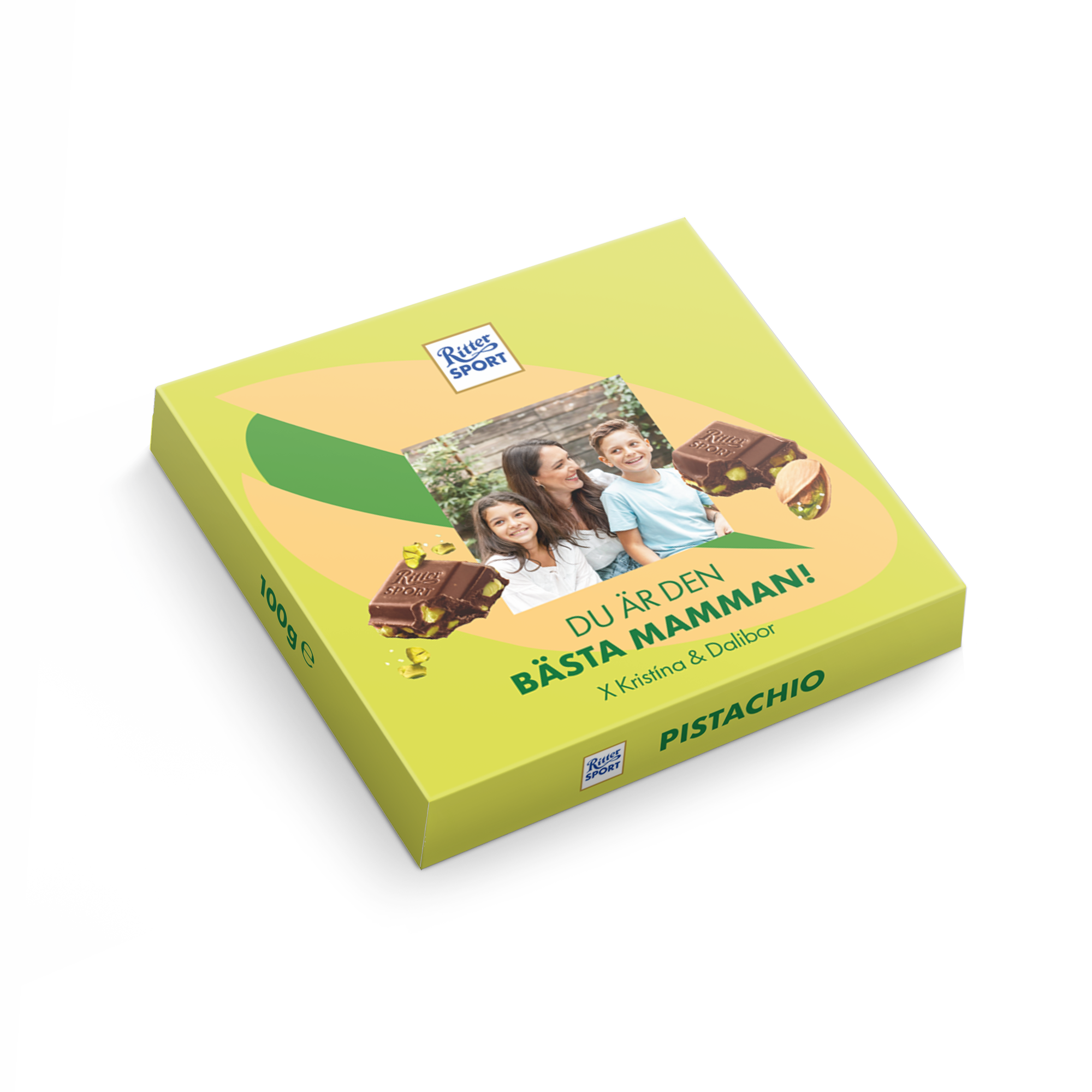 Personaliserad Ritter Sport choklad