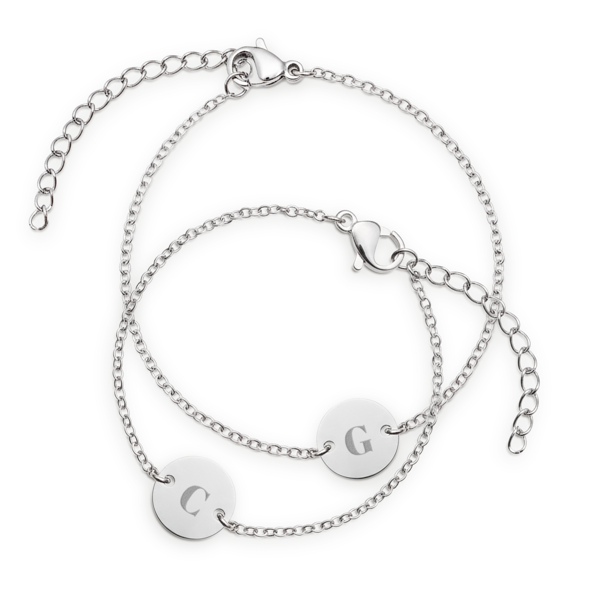 Mor-dotter-armband – personliga