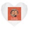 Cuscino a Forma di Cuore (imbottito)