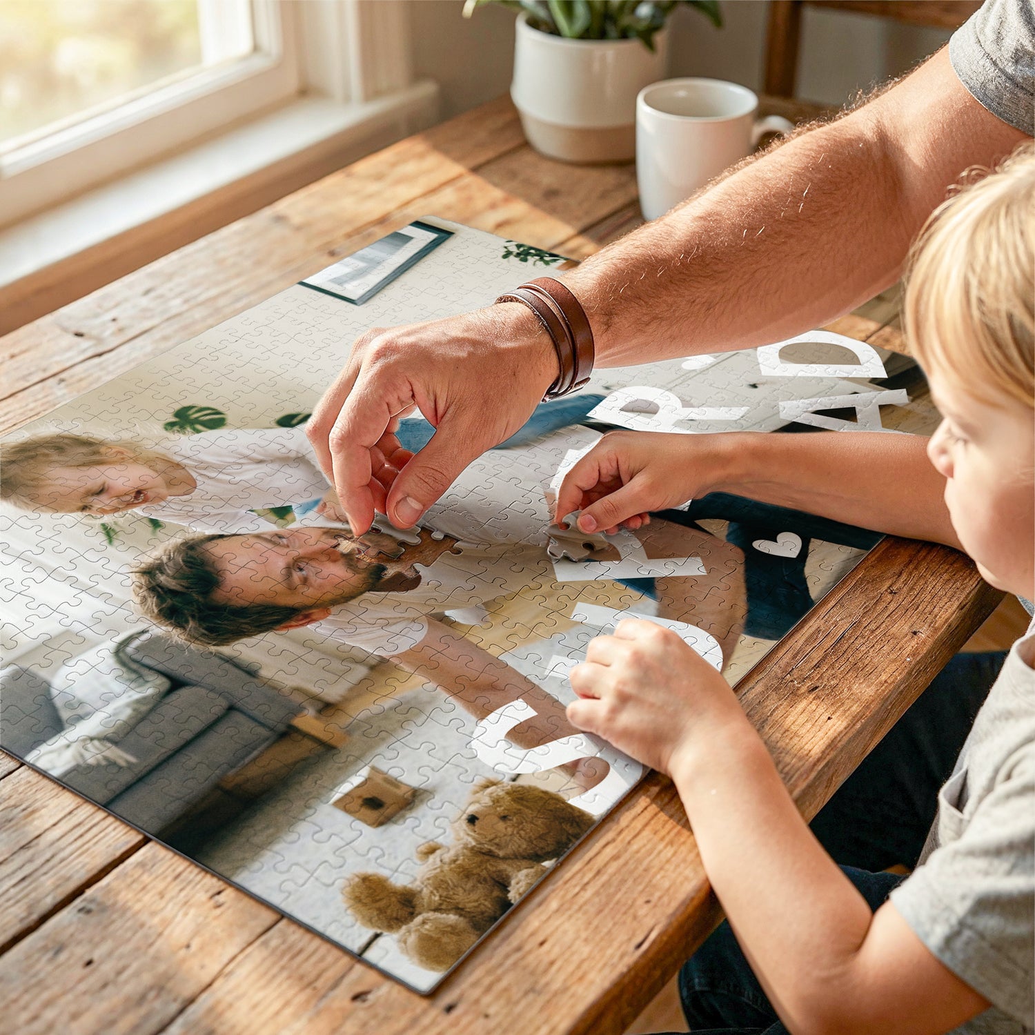 Personalizowane Puzzle na Dzie� Taty - 500 element�w