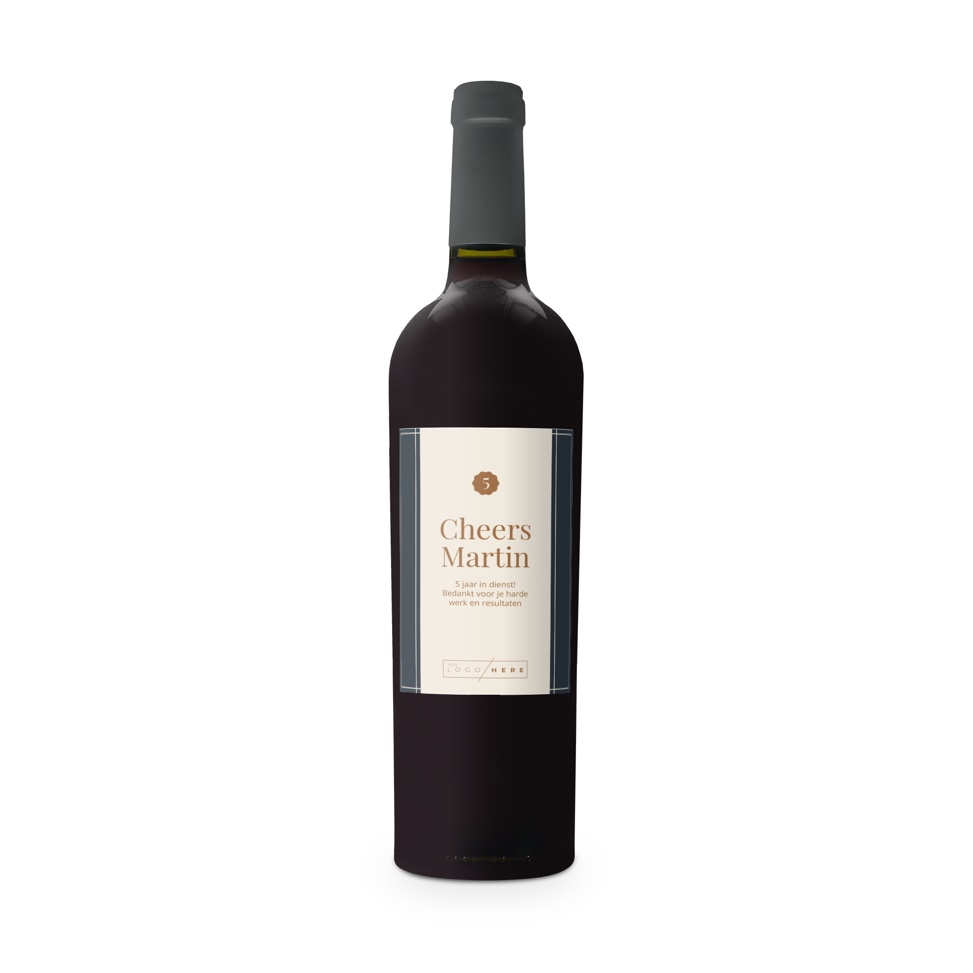 Wijn Riondo Merlot personaliseren