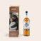 Personalised rum gift - Old Captain - Brown - Printed wooden case Personalised rum gift - Old Captain - Brown - Printed wooden case