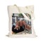 Tote bag personnalisé en coton bio - Naturel - Lot de 3