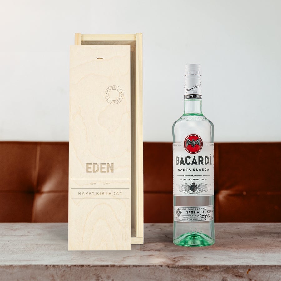 Személyre szabott Bacardi White Személyre szabott Bacardi White