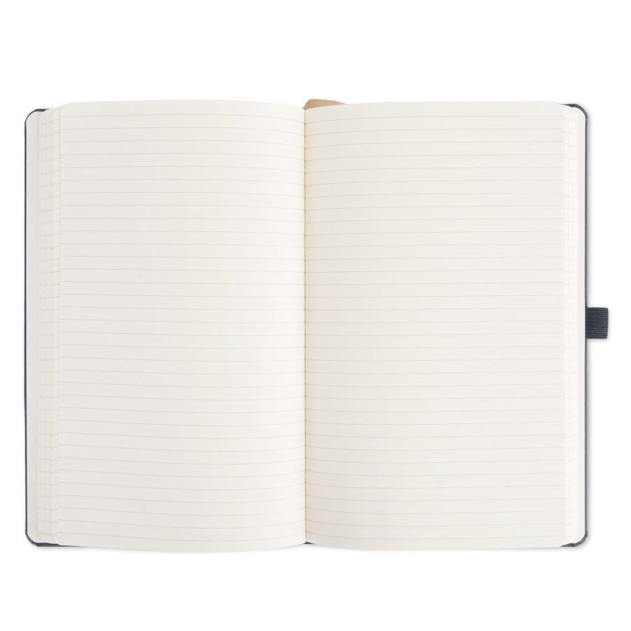 Notebook with name