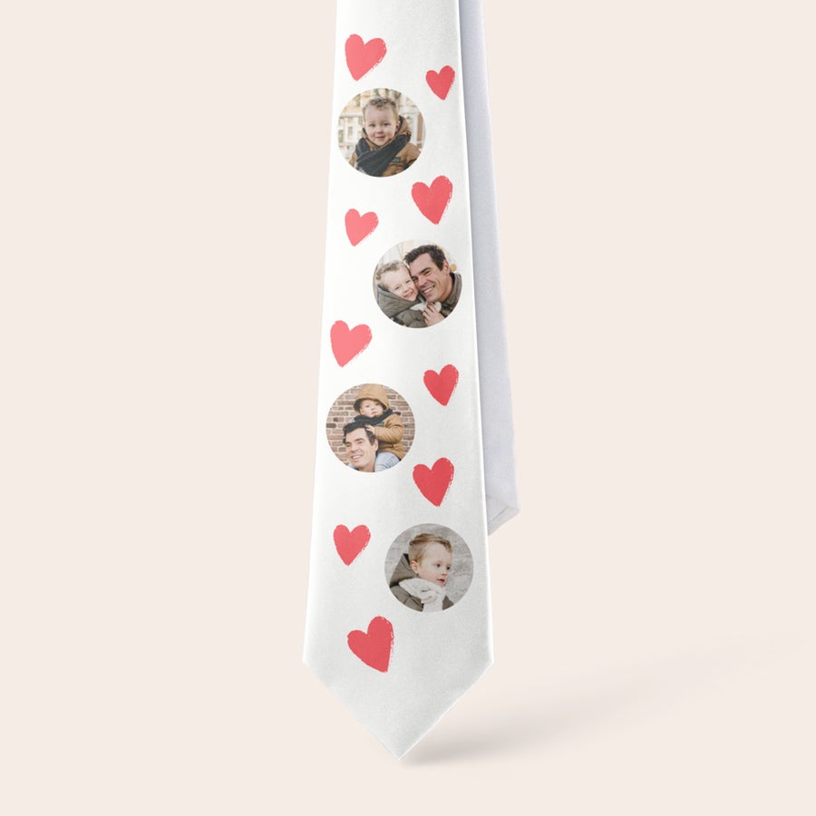 Personalizirana kravata - bela Personalizirana kravata - bela