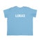 Baby T-Shirt bedrucken- Kurzarm - Babyblau - 62/68