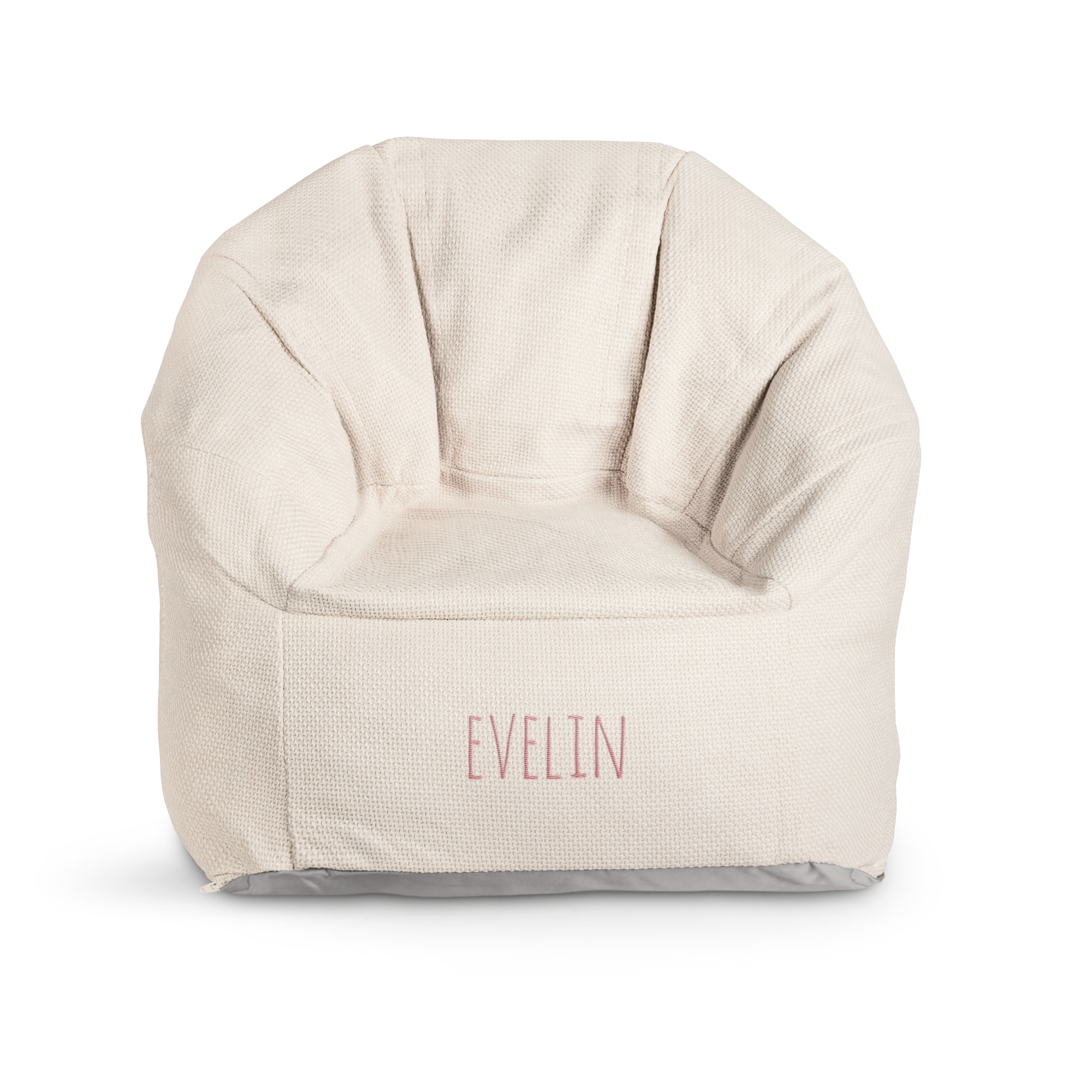 Kindersitzsack mit Namen besticken