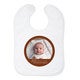 Baby bib - First Christmas - White