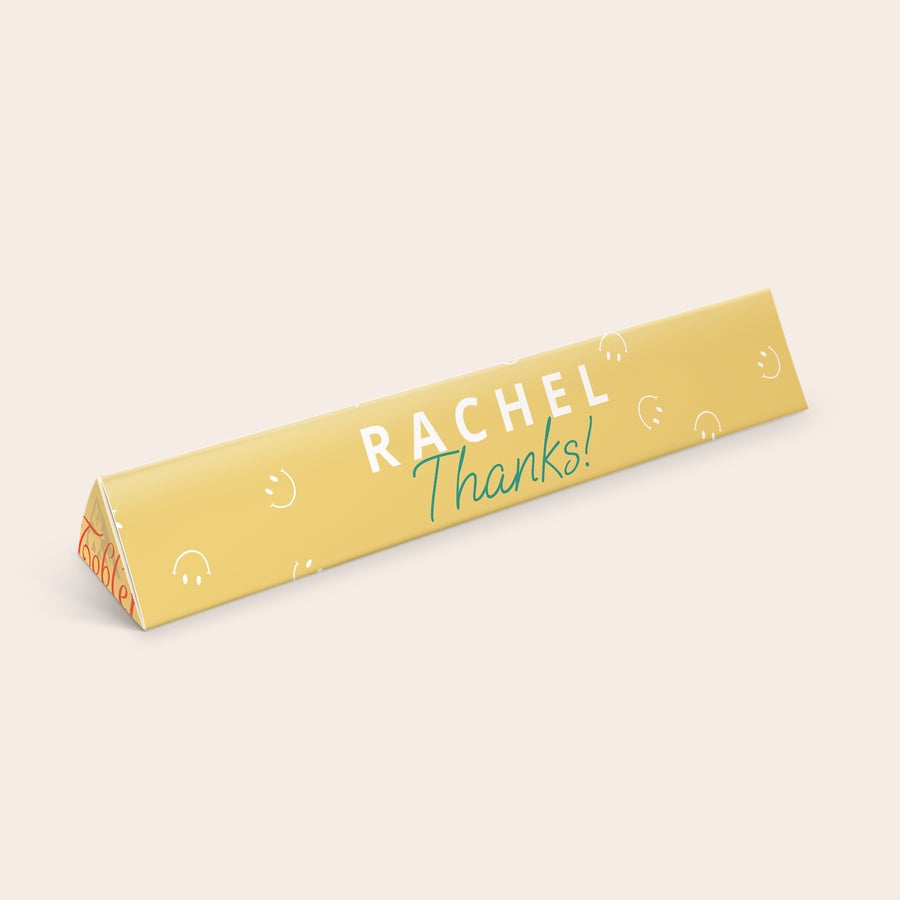 Personalised Toblerone Chocolate Bar Personalised Toblerone Chocolate Bar