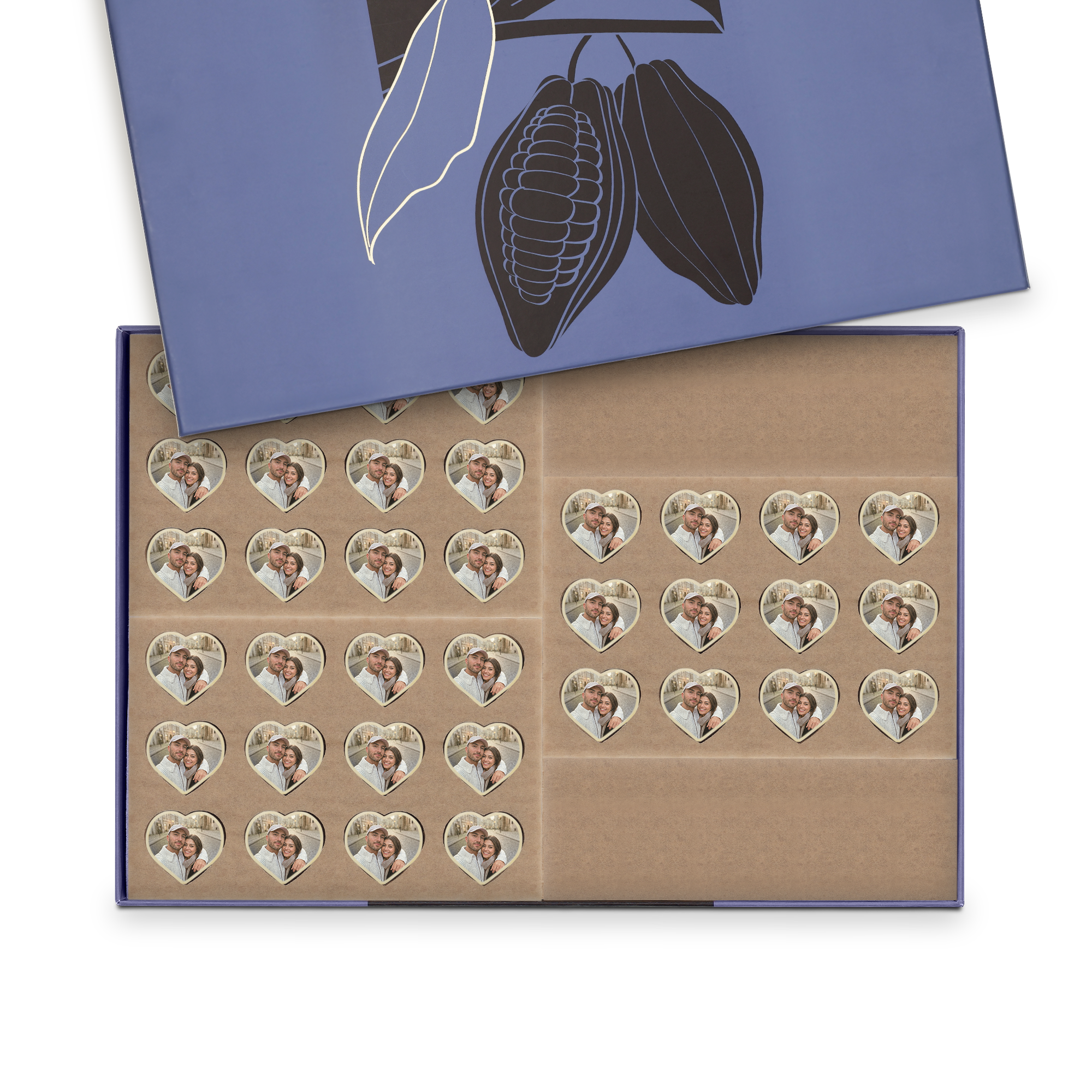 Cioccolatini personalizzati con foto - Cuore