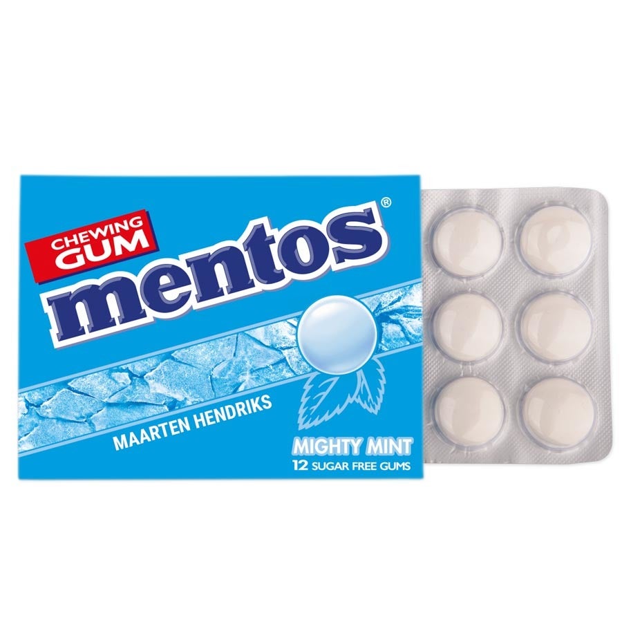 Mentos kauwgompakjes bedrukken - 512 stuks