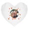 Cushion – Heart-shaped (with stuffing)