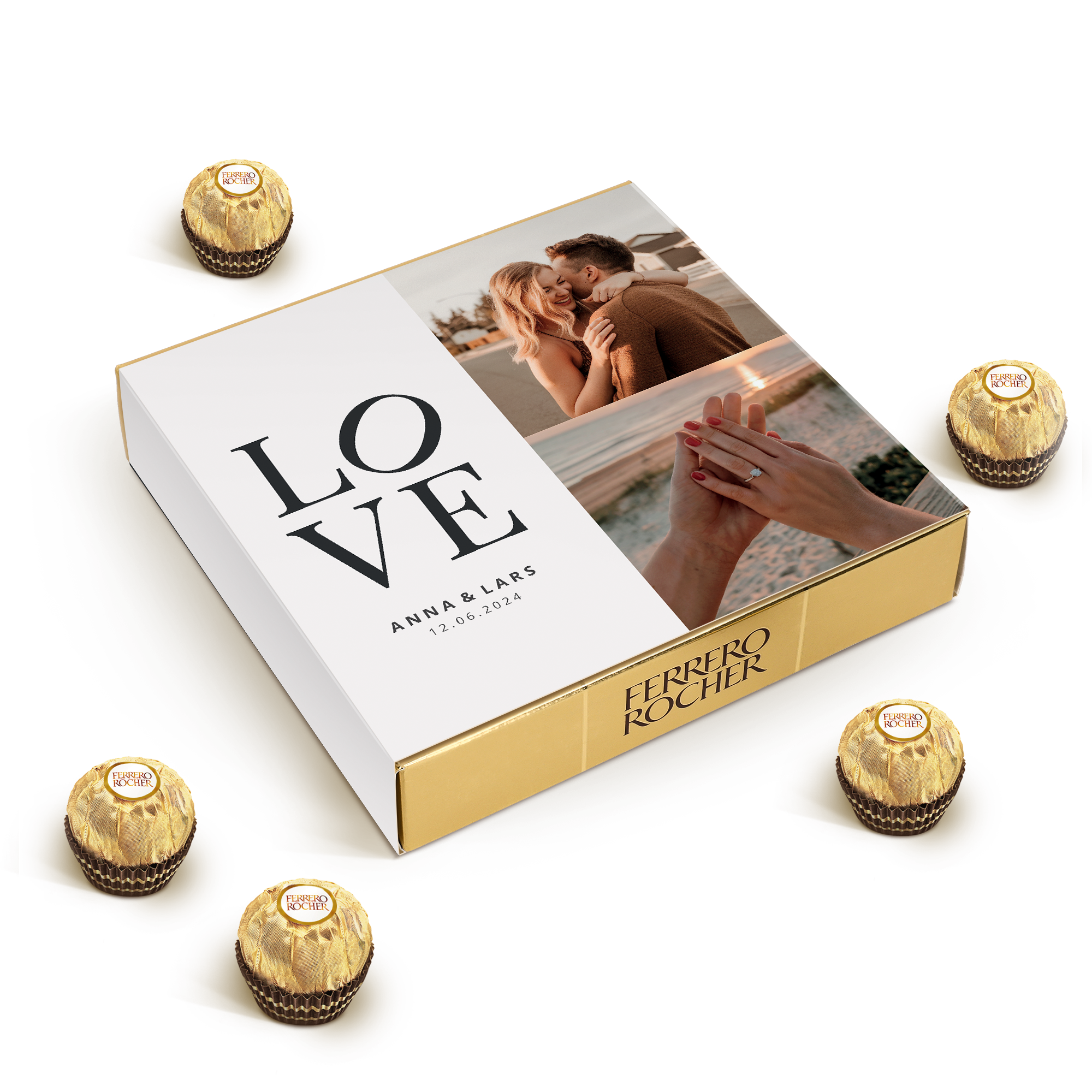 Personlig Ferrero Rocher-gave