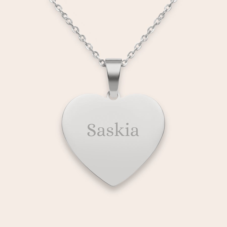 Herzanhänger mit Gravur Herzanhänger mit Gravur