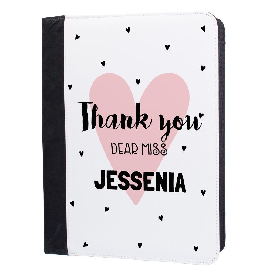 Personalised writing case - Teacher - A4 - 50 pages