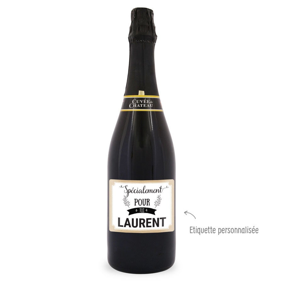Bière avec étiquette personnalisée - Cuvée du Château Bière avec étiquette personnalisée - Cuvée du Château
