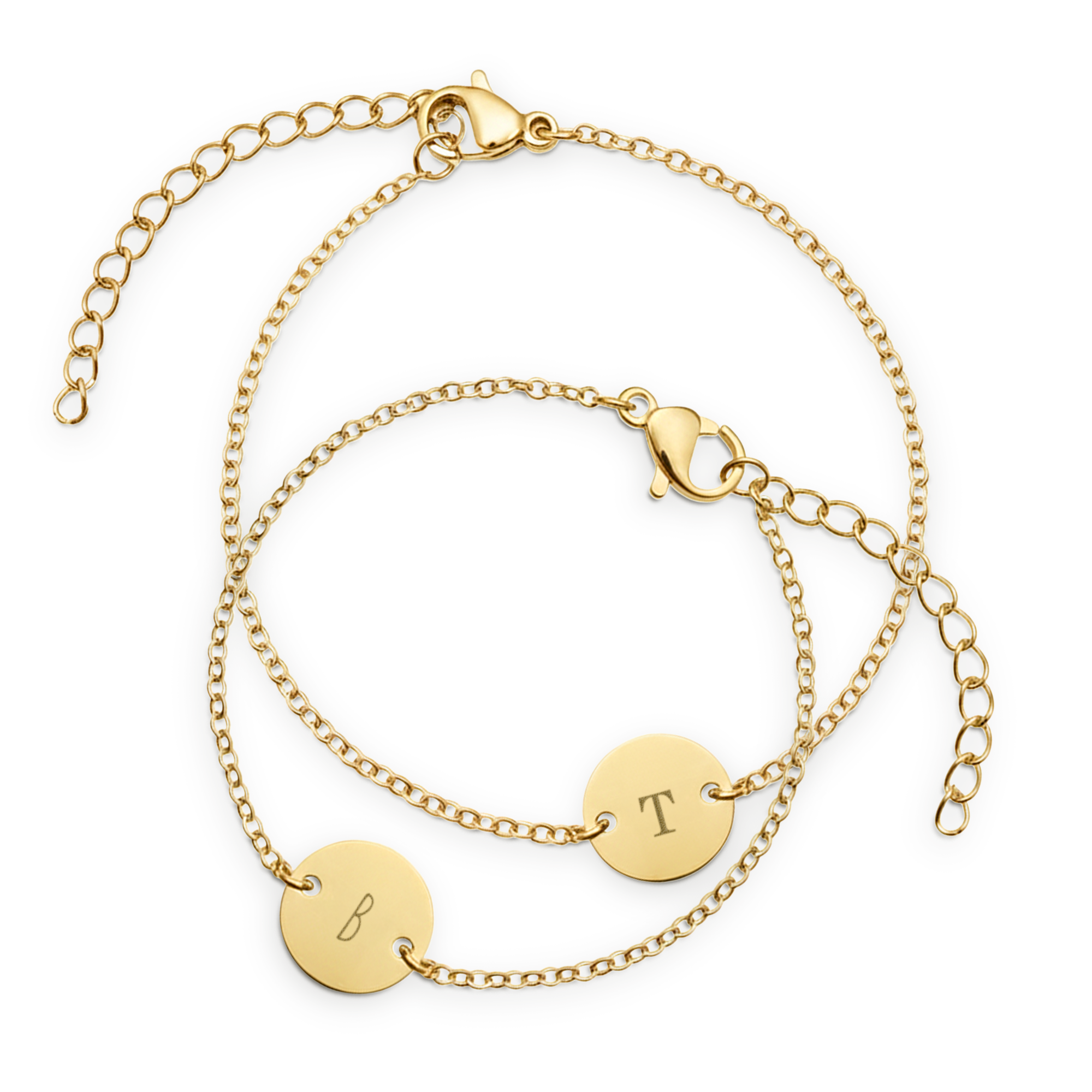 Mor-dotter-armband – personliga