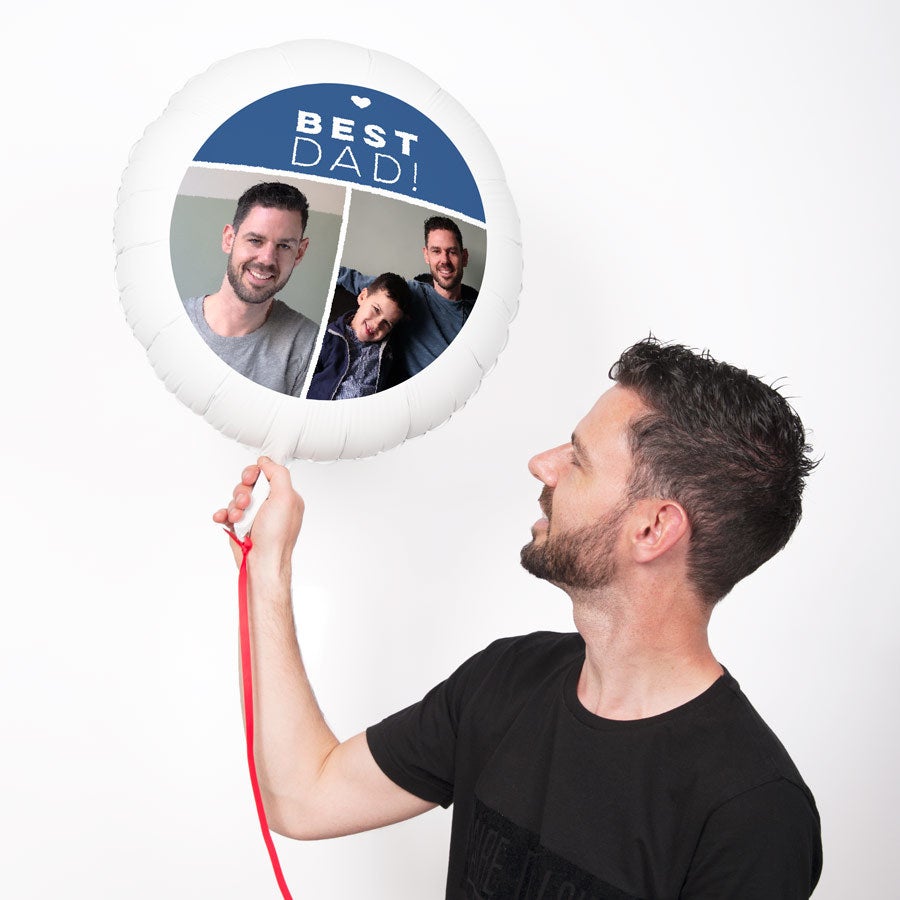 Balon z fotografią - Dzień Ojca