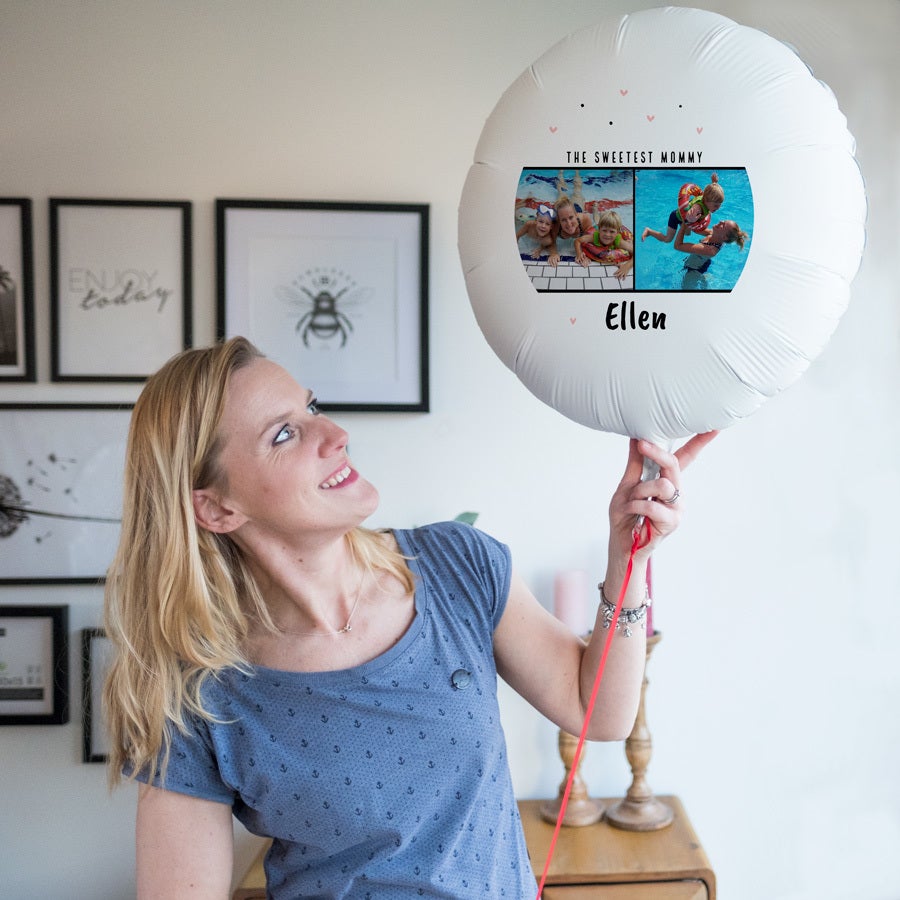 Balon s fotografijo - materinski dan Balon s fotografijo - materinski dan