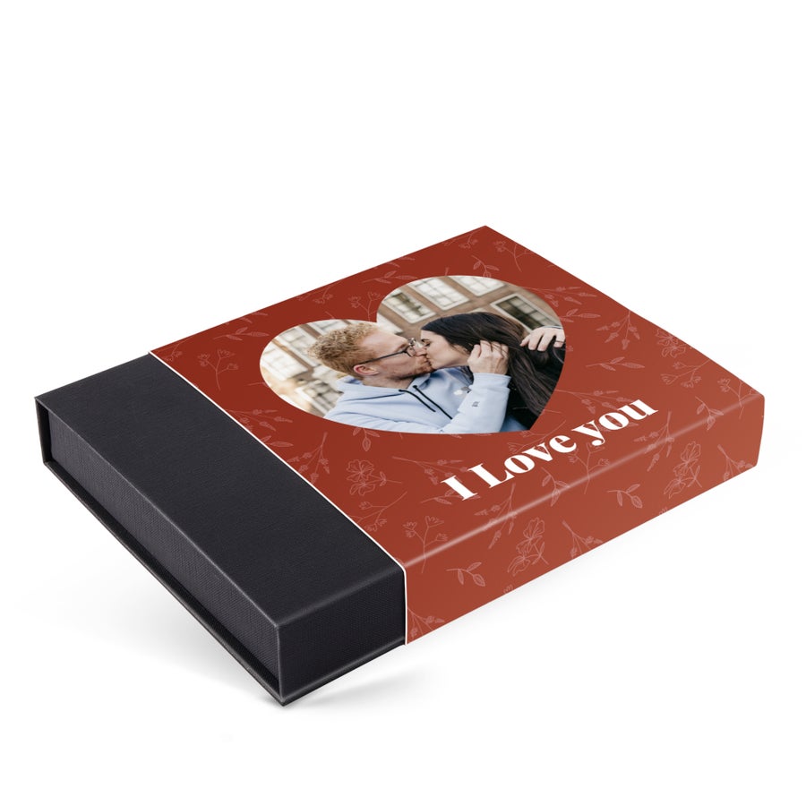 Boîte de chocolats Saint Valentin personnalisée