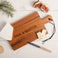 Wooden cheese board - Teak - Rectangle - Landscape (S)