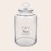 Personalised engraved airtight glass jar Personalised engraved airtight glass jar
