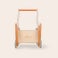 Personalised Trixie wooden baby walker Personalised Trixie wooden baby walker