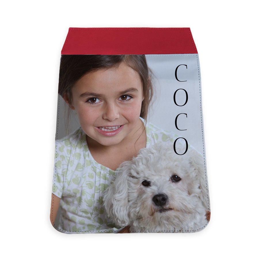Losse flap voor de schoudertas (Medium - rood) Losse flap voor de schoudertas (Medium - rood)